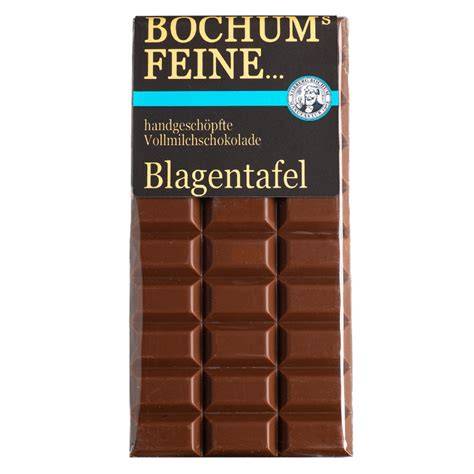 Feine Vollmilchschokolade in dünner Tafel
