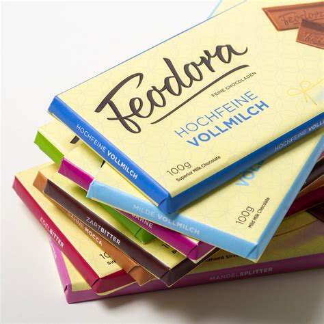Feodora Schokolade Sorten und Produktion