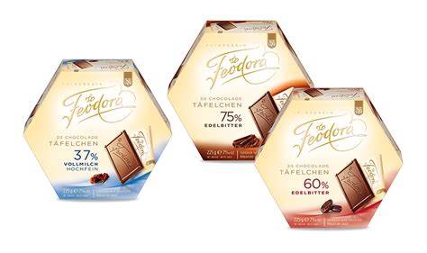 Feodora Sortiment: Tafeln, Pralinen und saisonale Editionen