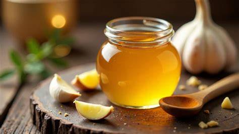 Fermentation von Honig, Ingwer und Knoblauch