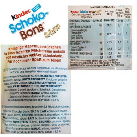 Ferrero Kinder Schoko-Bons White Verpackung