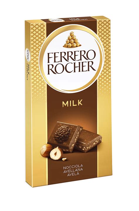 Ferrero Rocher Milk Tafel in goldener Innenverpackung