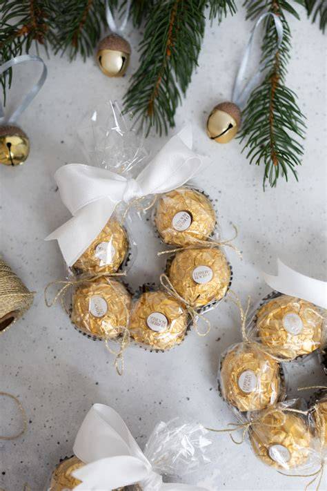 Ferrero Rocher als Geschenk: Verpackung und Etikett