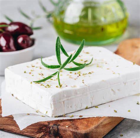 Feta Käse Detailaufnahme