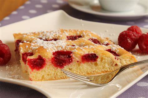 Fettarmer Obstkuchen mit Rhabarber