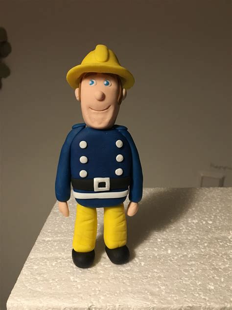 Feuerwehrmann Sam Dekoration Fondant