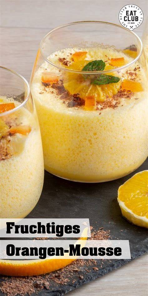 Filetierte Orangen und Orangensirup - perfekte Begleitung zur Mousse