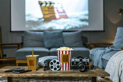 Filmabend mit Torte (Stimmungsbild)