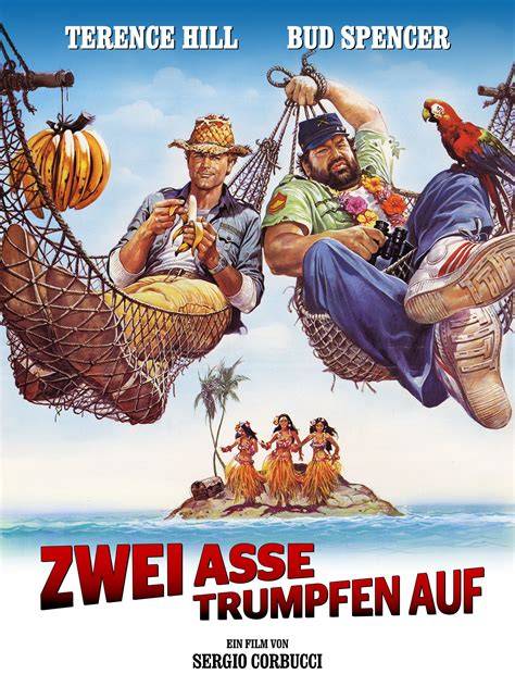Filmplakat Zwei Asse trumpfen auf - Terence Hill & Bud Spencer