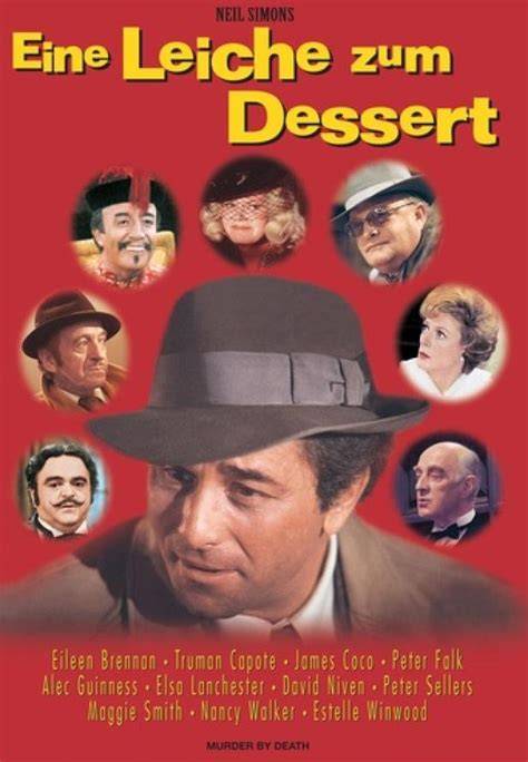 Filmplakat und Starbesetzung von „Eine Leiche zum Dessert“