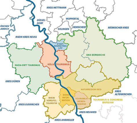 Firmenstandorte Bonn Düsseldorf Aachen Karte