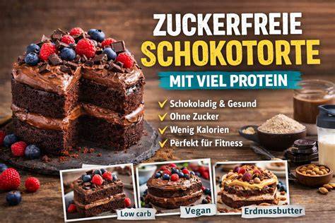 Fitness-Torte und gesunde Backzutaten