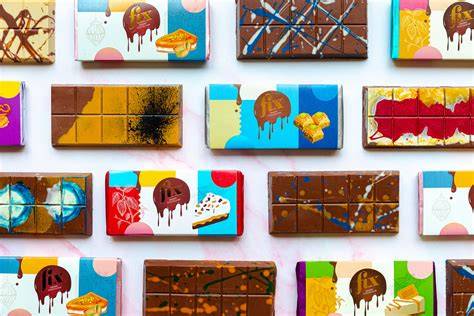 Fix Dessert Chocolatier - Schokoladentafeln im Regal