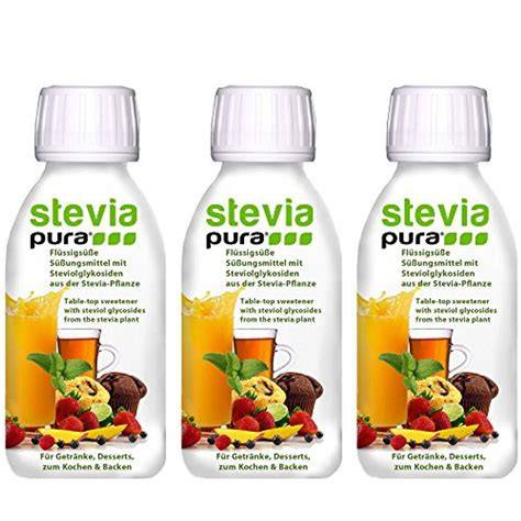 Flüssiger Stevia Süßstoff von steviapura®