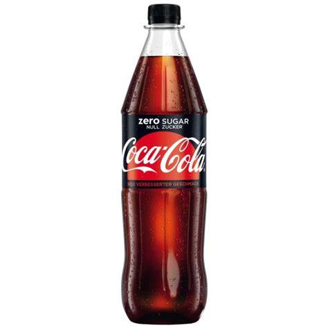 Flasche Coca‑Cola Zero und Zutatenliste