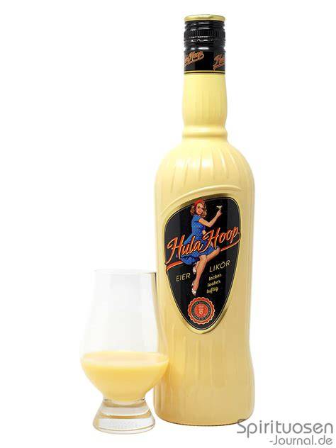 Flasche Hula Hoop Eierlikör