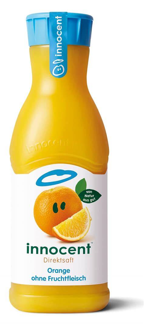 Flasche Innocent Orangensaft 0,9 L