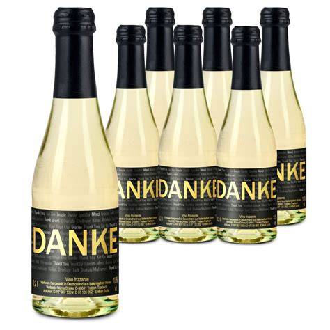Flasche Schoko Secco mit individuell gestaltbarem Etikett