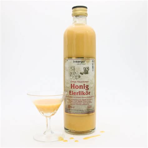 Flasche Stettner Honig Eierlikör mit Akazienhonig