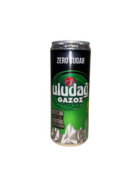 Flasche Uludağ Gazoz Zero Sugar 330ml
