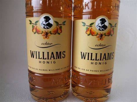 Flaschen Thüringer Honig Williams und klassische Obstbrände im Sortiment