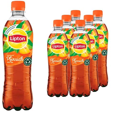 Flaschen verschiedener Eistee‑Marken (Lipton, Pfanner, Rauch, BIONADE)