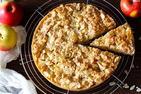 Florentiner Apfelkuchen - Schichten und Zutaten