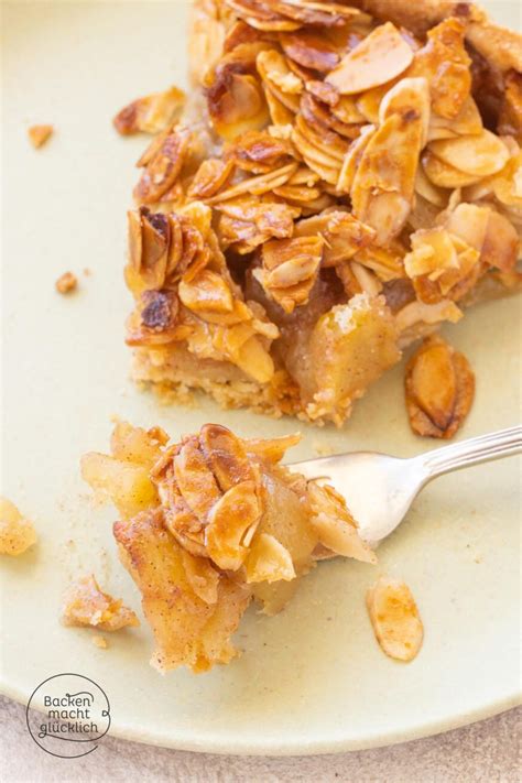 Florentiner Apfelkuchen nach dem Backen