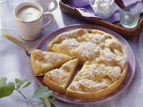 Fluffiger Apfelkuchen mit Eischnee