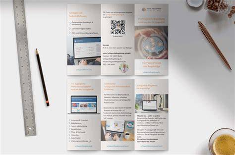 Flyer und Informationsmaterial in der Dessertbox