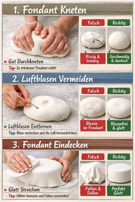 Fondant richtig lagern und aufbewahren