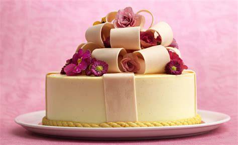 Fondant-überzogene Torte