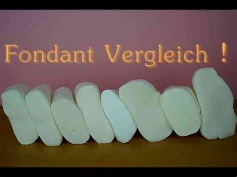 Fondant-Arten und Unterschiede