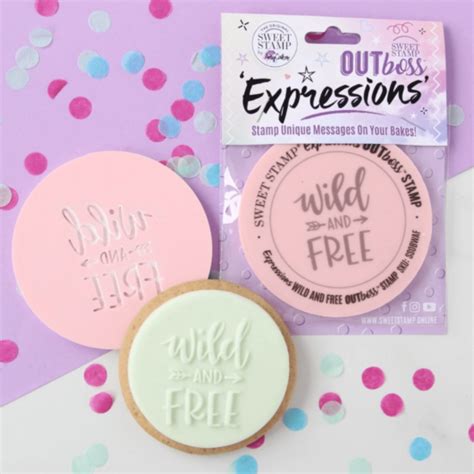 Fondant-Stempel und Outboss Prägetechnik
