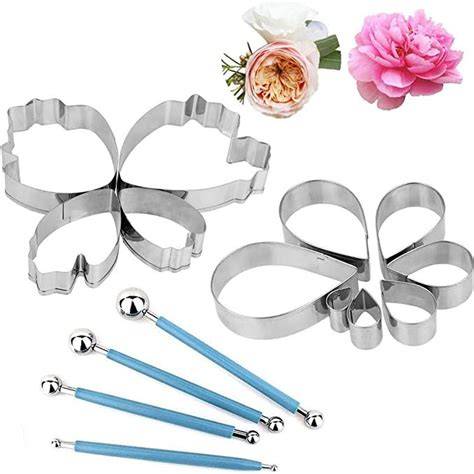 Fondantblumen Werkzeuge Balltool und Ausstecher