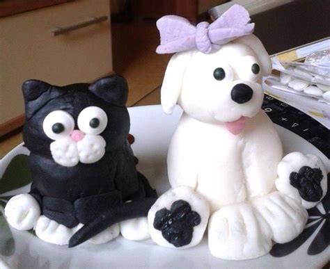 Fondantfiguren auf Trockenunterlage