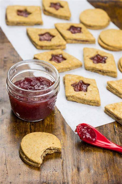 Foodstyling für Marmeladenkekse