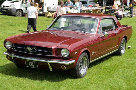 Ford Mustang 1964 Modell - Erster Mustang auf der New York Auto Show