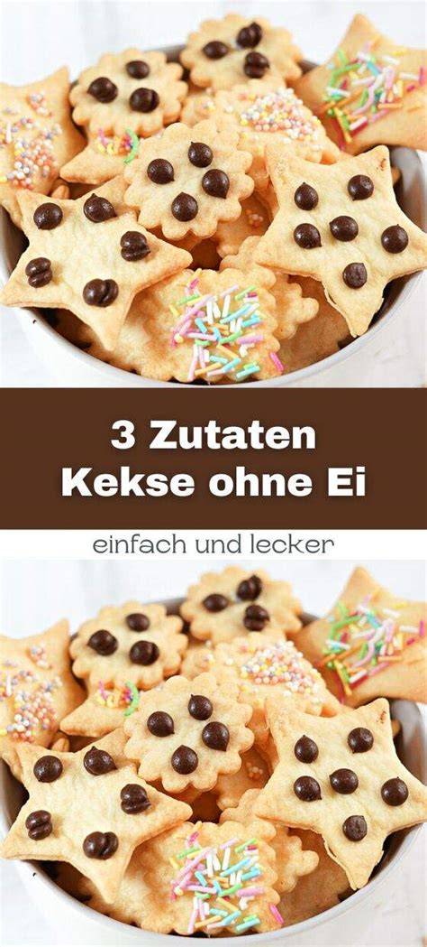 Foto: 3-Zutaten-kekse ohne ei