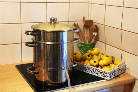 Foto: Dampfentsafter im Einsatz