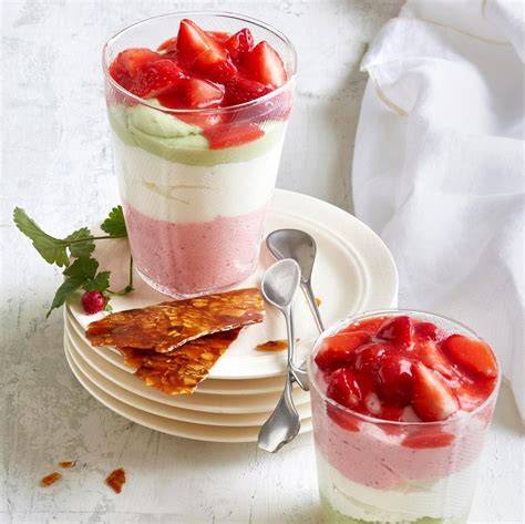 Foto: Dessertgläser mit Schichtcreme