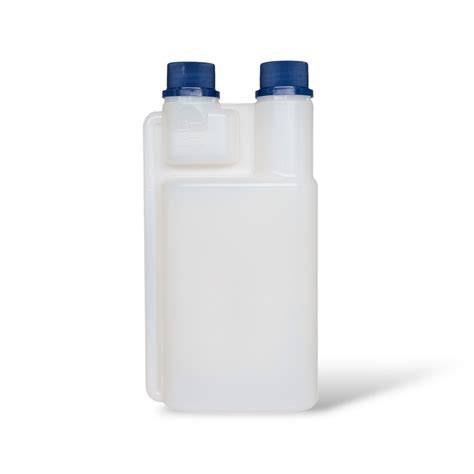 Foto: Dosierflasche mit Zuckerwasser und Reagenzglashaltung