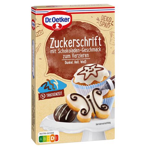 Foto: Dr. Oetker Torten-Deko, Zuckerschriften, Fondant und Glasuren im Überblick