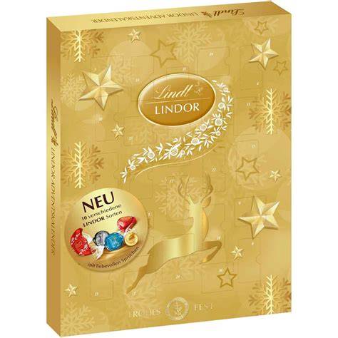 Foto: Großpackung Lindt Lindor Kugeln und Geschenkverpackungen im Regal