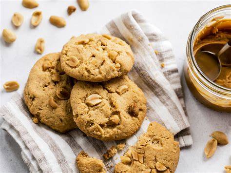 Foto: Maria Panzer / einfach backen - Erdnussbutter Kekse auf Backblech