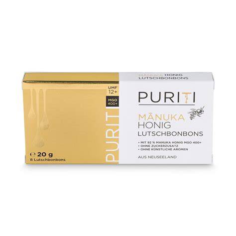 Foto: PURITI Manuka Honig mit Zertifikaten