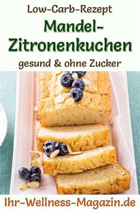 Foto des fertigen Low Carb Mandel-Kuchens mit leichter Marzipannote