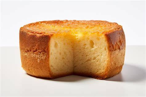Foto eines geschichteten Apfel-Calvados-Biskuitkuchens