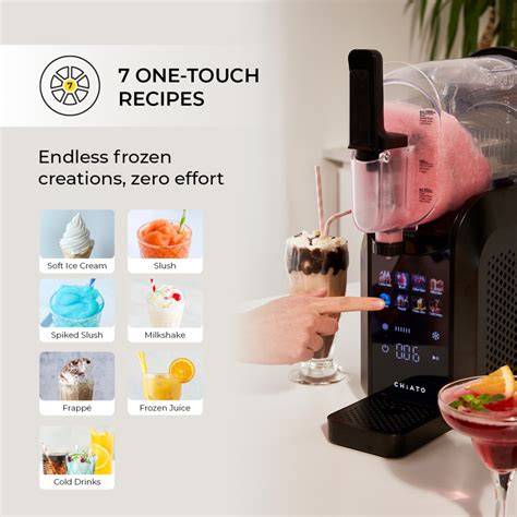 Foto- und Symbolübersicht: Cremeeis, Sorbet, Softeis, Eiswürfel, Slush