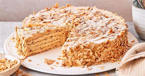 Fotografie einer traditionellen Agnes-Bernauer-Torte